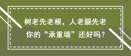 北京白癜風醫院白淑芳：樹老先老根，人老腿先老，你的“承重墻”還好嗎?