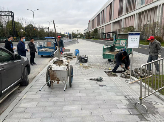 余杭中泰改建杭州地鐵16號線無障礙設施方便市民