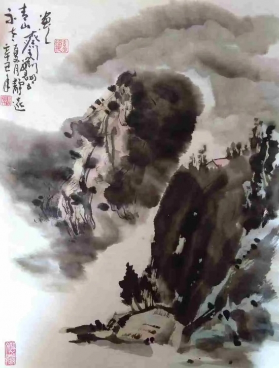 2025年——刘慧明艺术之舟 载梦远航 致敬中国梦航天梦