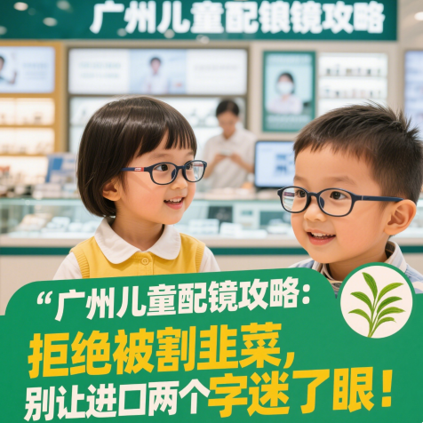 广州儿童配镜攻略：拒绝被割韭菜