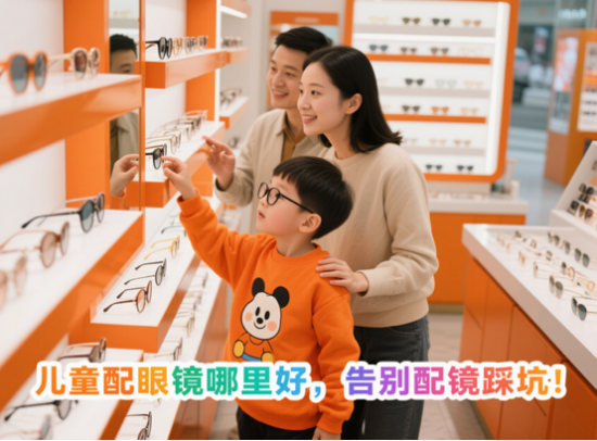 苏州儿童配眼镜哪里好，不踩雷！告别选错镜片的痛，选镜不费劲！