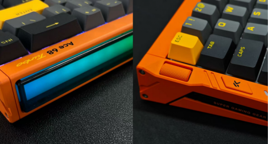 Ace68 Turbo全铝磁轴键盘:电竞桌搭新标杆